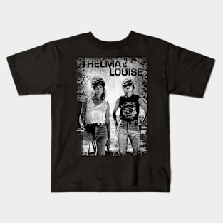 Thelma & Louise // Vintage Style Design Kids T-Shirt